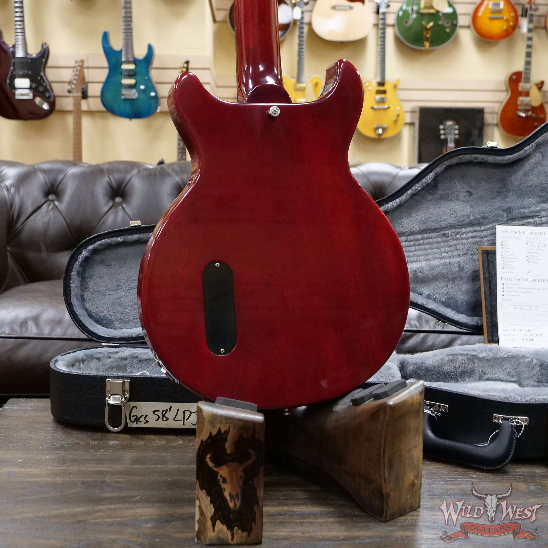 gibsoncs-1958lpj-80608-d4__wwg.jpg Gibson Custom Shop 1958 Les Paul Junior Double Cut Reissue VOS Cherry Red - Image 11
