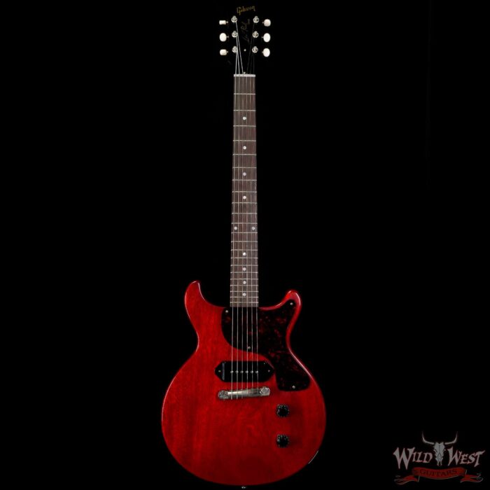 Gibson Custom Shop 1958 Les Paul Junior Double Cut Reissue VOS Cherry Red - Image 3