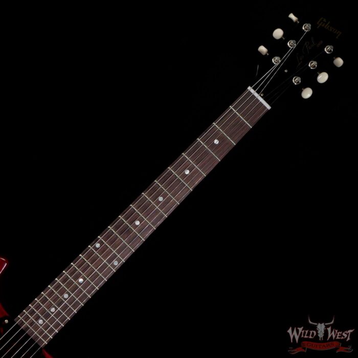 Gibson Custom Shop 1958 Les Paul Junior Double Cut Reissue VOS Cherry Red - Image 4
