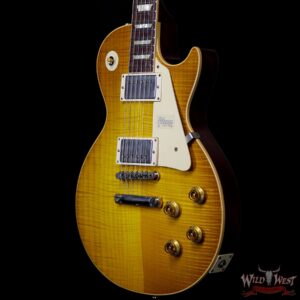 Gibson Custom Shop M2M 1958 Les Paul Standard Reissue Aged Lemon Burst 8.35 lbs - Image 2