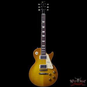 Gibson Custom Shop M2M 1958 Les Paul Standard Reissue Aged Lemon Burst 8.35 lbs - Image 3
