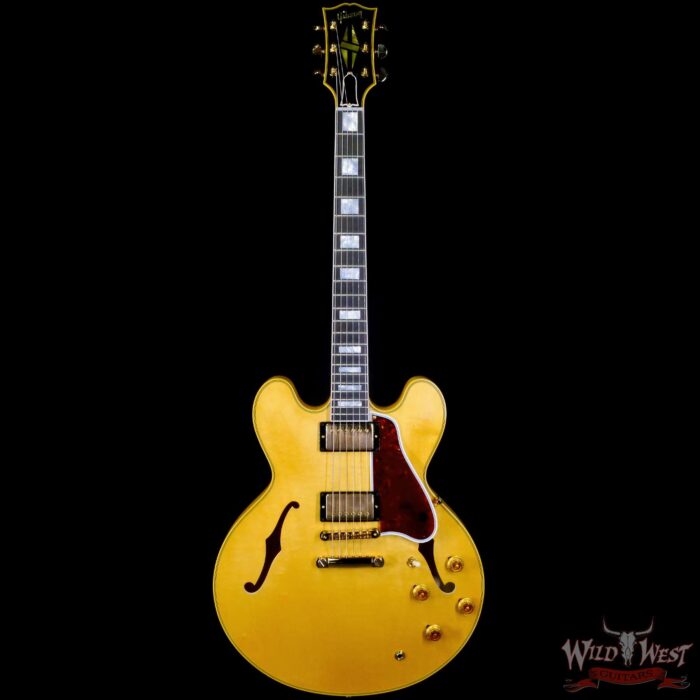 Gibson Custom Shop 1959 ES-355 Reissue Stop Bar VOS Vintage Natural - Image 3
