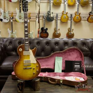 2008 Gibson Custom Shop R9 `59 Les Paul Historic 1959 Reissue Ice Tea 8.55 LBS - Image 9