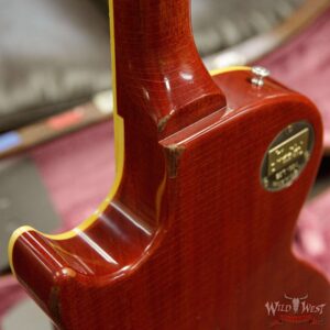 Gibson Custom Shop 1959 Les Paul Aged R9 Hand Selected Killer Top Brazilian Rosewood Board Honey Lemon Fade 8.10 Lbs - Image 16
