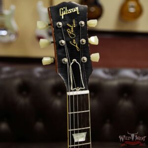 Gibson Custom Shop 1959 Les Paul Aged R9 Hand Selected Killer Top Brazilian Rosewood Board Honey Lemon Fade 8.10 Lbs - Image 6