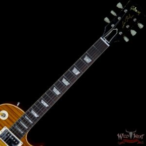 Gibson Custom Shop 1959 Les Paul Aged R9 Hand Selected Killer Top Brazilian Rosewood Board Honey Lemon Fade 8.10 Lbs - Image 7