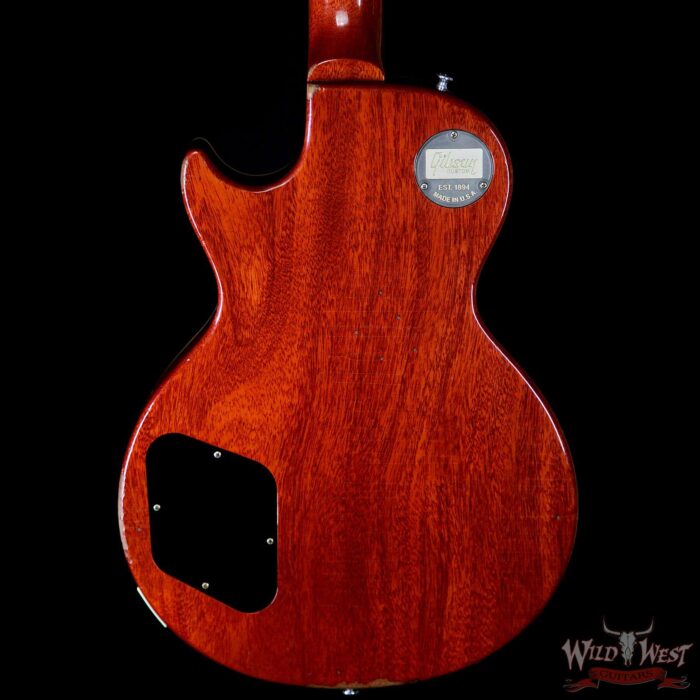 Gibson Custom Shop Historic 1959 Les Paul Aged Hand Selected Killer Top Brazilian Rosewood Board Honey Lemon Fade 8.40 LBS - Image 6
