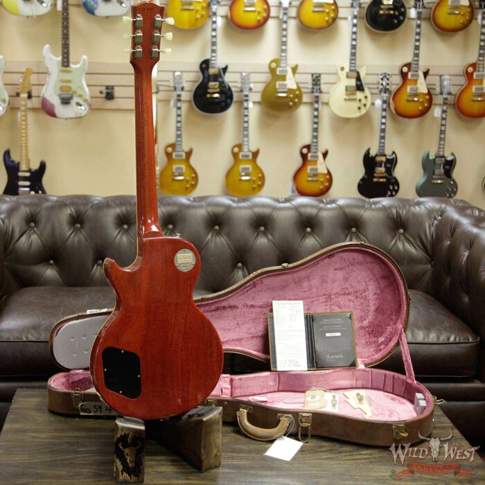 Gibson Custom Shop Historic 1959 Les Paul Aged Hand Selected Killer Top Brazilian Rosewood Board Honey Lemon Fade 8.40 LBS - Image 14