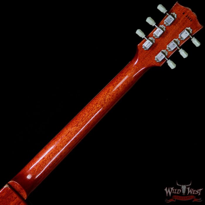 Gibson Custom Shop Historic 1959 Les Paul Aged Hand Selected Killer Top Brazilian Rosewood Board Honey Lemon Fade 8.40 LBS - Image 10