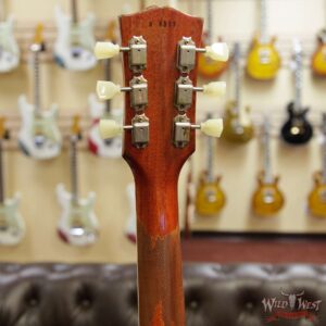Gibson Custom Shop Historic 1959 Les Paul Heavy Aged Hand Selected Killer Top Brazilian Rosewood Board Vintage Cherry 7.95 LBS - Image 7