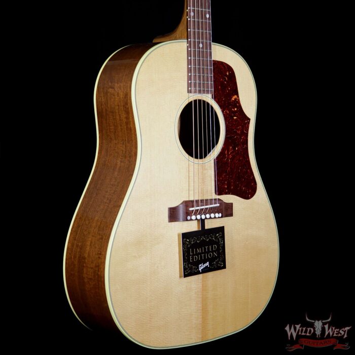 Gibson Custom Shop 1960’s J-50 VOS Electric-Acoustic Guitar Natural (J-45) - Image 4