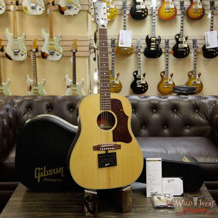 Gibson Custom Shop 1960’s J-50 VOS Electric-Acoustic Guitar Natural (J-45) - Image 11