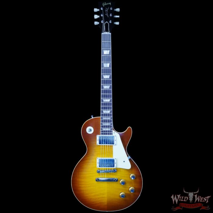 Gibson Custom Shop 1960 Les Paul Standard Reissue VOS Ice Tea Burst - Image 3