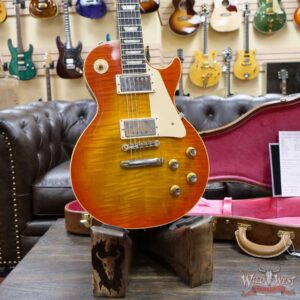 Gibson Custom Shop 60th Anniversary 1960 Les Paul Standard VOS V2 Orange Lemon Fade 8.35 LBS - Image 8