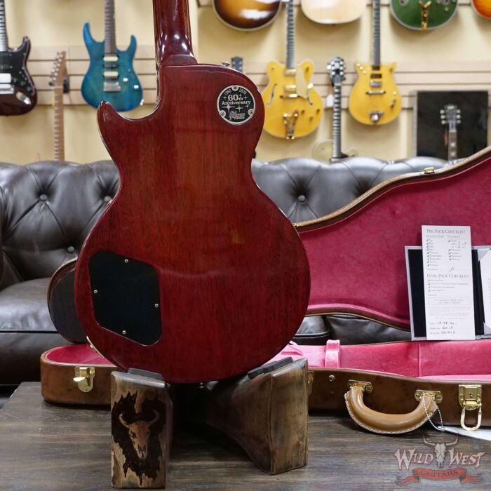 Gibson Custom Shop 60th Anniversary 1960 Les Paul Standard VOS V2 Orange Lemon Fade 8.35 LBS - Image 11