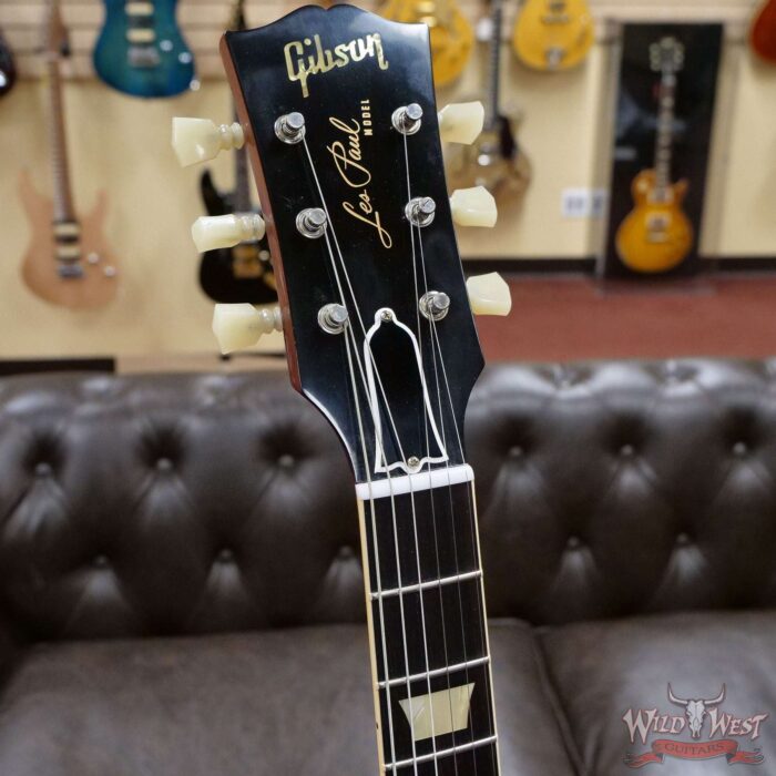 Gibson Custom Shop 60th Anniversary 1960 Les Paul Standard VOS V2 Orange Lemon Fade 8.35 LBS - Image 6