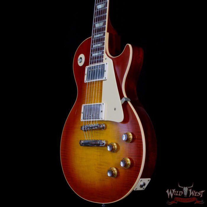 Gibson Custom Shop 60th Anniversary 1960 Les Paul Standard VOS V3 Wide Tomato Burst 9.00 LBS - Image 2