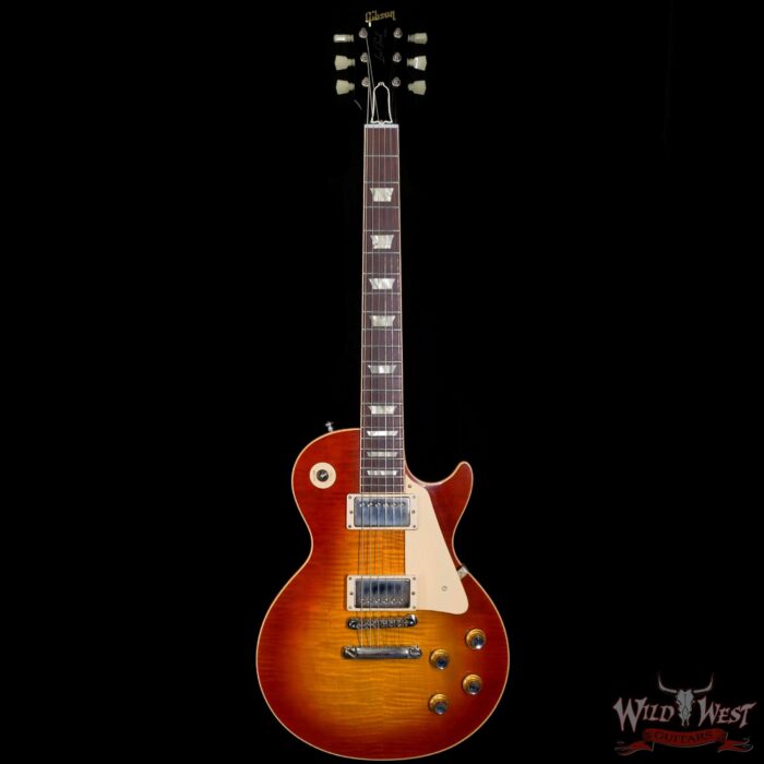 Gibson Custom Shop 60th Anniversary 1960 Les Paul Standard VOS V3 Wide Tomato Burst 9.00 LBS - Image 3