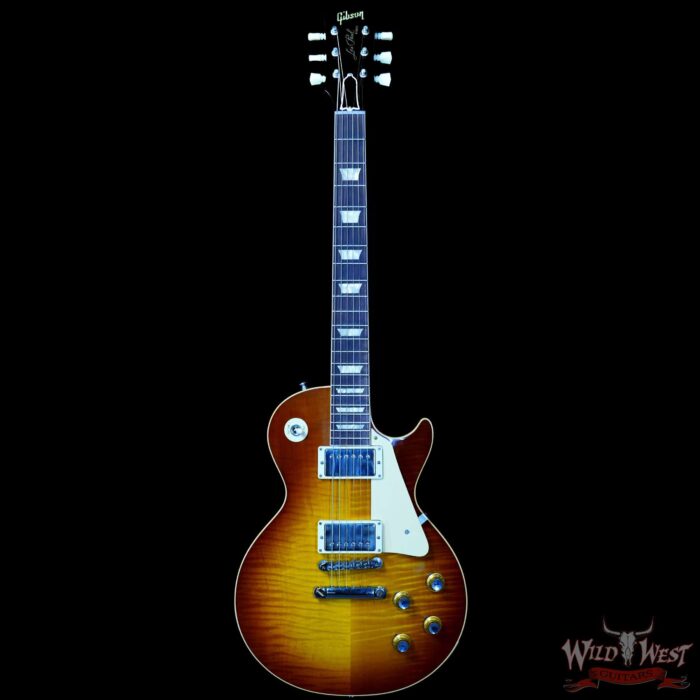 Gibson Custom Shop 1960 Les Paul Standard Reissue VOS Ice Tea Burst 8.20 LBS - Image 3