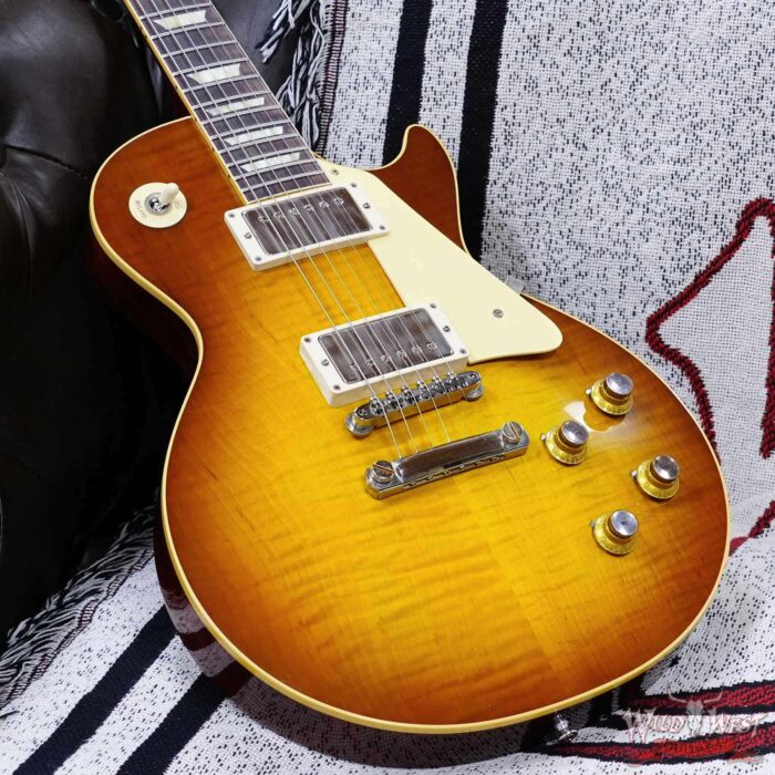 Gibson Custom Shop 1960 Les Paul Standard Reissue VOS Ice Tea Burst 8.20 LBS - Image 8