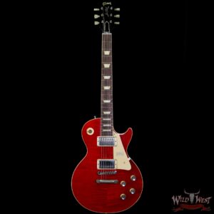 Gibson Custom Shop 1960 Les Paul Standard ‘60 Reissue R0 Figured Top Aged Cherry Red BOTB Page 158 8.45 LBS - Image 3
