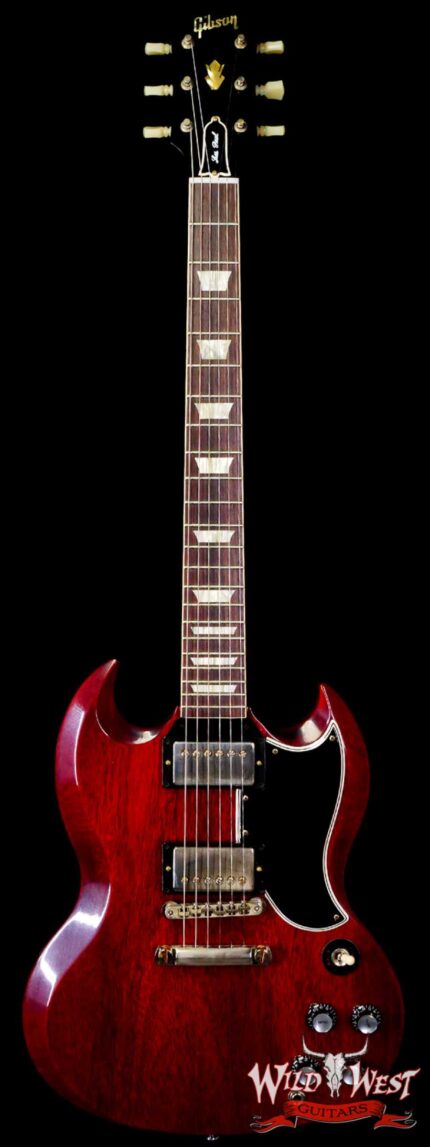 Gibson Custom Shop 1961 Les Paul SG Standard Reissue Stop Bar VOS Cherry Red
