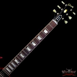 Gibson Custom Shop 60th Anniversary 1961 Les Paul SG Standard With Sideways Vibrola Cherry Red 7.95 LBS - Image 4