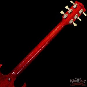 Gibson Custom Shop 60th Anniversary 1961 Les Paul SG Standard With Sideways Vibrola Cherry Red 7.95 LBS - Image 5
