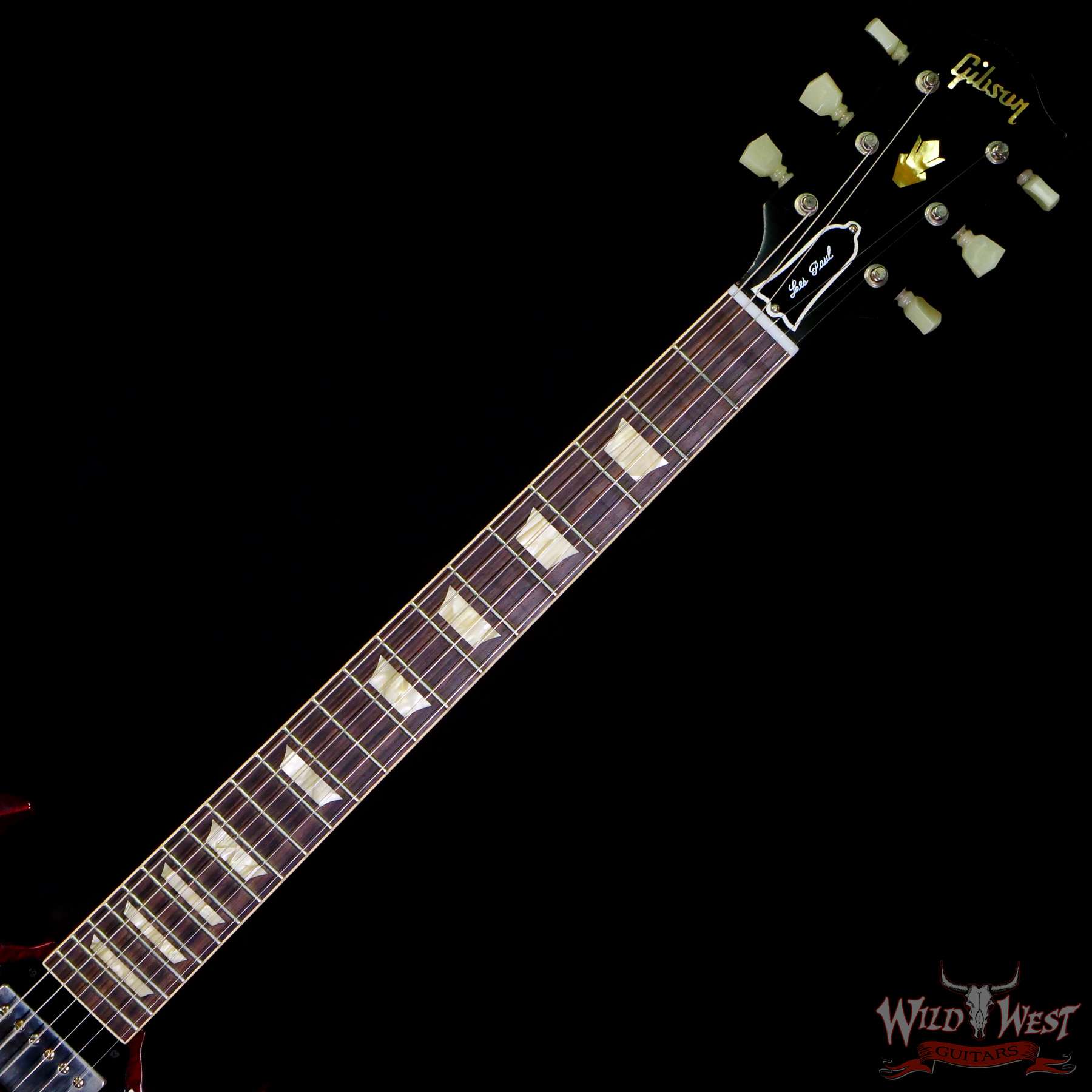 gibsoncs-1961sg-lightaged-96292-nf__wwg.jpg Gibson Custom Shop M2M 1961 Les Paul SG Standard Reissue Stop Bar Light Aged Faded Cherry - Image 4