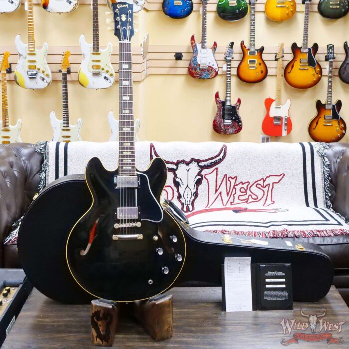 Gibson Custom Shop 1964 ES-335 Reissue VOS Ebony - Image 6