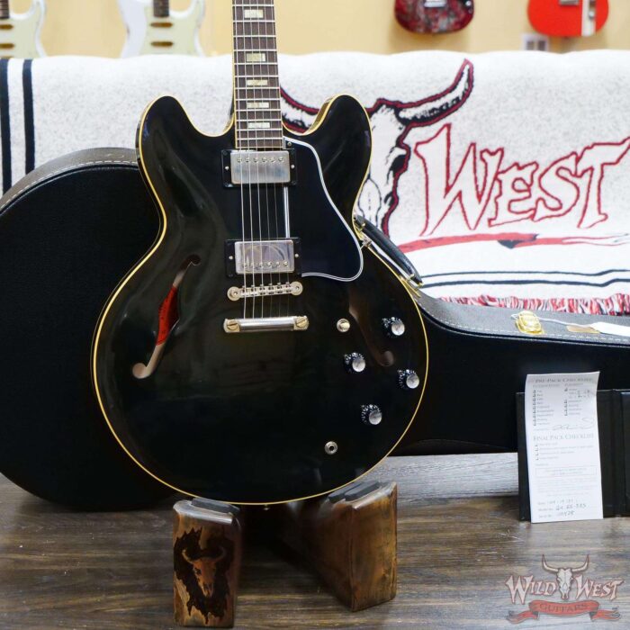 Gibson Custom Shop 1964 ES-335 Reissue VOS Ebony - Image 8