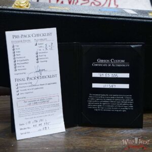 Gibson Custom Shop 1964 ES-335 Reissue Vintage Burst - Image 12