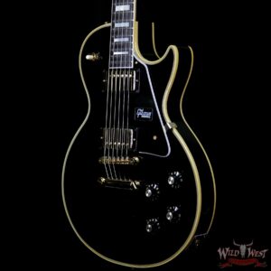 Gibson Custom Shop 1968 Les Paul Custom Reissue Gloss Ebony Fingerboard Ebony (Black) 9.35 LBS - Image 2