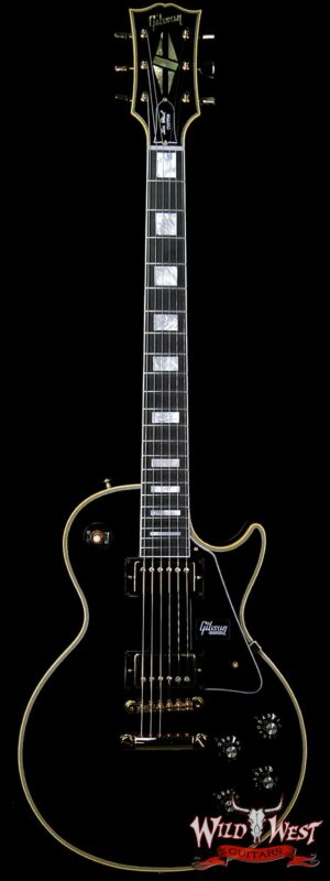 Gibson Custom Shop 1968 Les Paul Custom Reissue Gloss Ebony Fingerboard Ebony (Black) 9.35 LBS