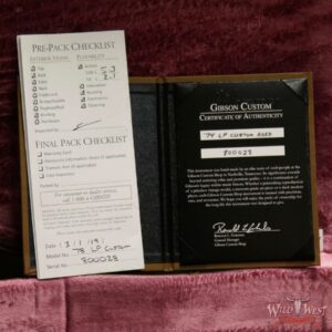 Gibson Custom Shop M2M 1974 Les Paul Custom Reissue Aged Ebony Fingerboard Classic White - Image 15