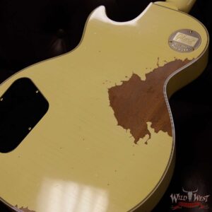 Gibson Custom Shop M2M 1974 Les Paul Custom Reissue Aged Ebony Fingerboard Classic White - Image 14