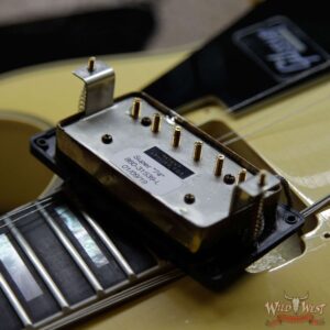 Gibson Custom Shop M2M 1974 Les Paul Custom Reissue Aged Ebony Fingerboard Classic White - Image 17