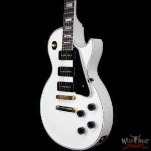Gibson Custom Shop M2M Treble P90 Les Paul Custom Ebony Fingerboard VOS Alpine White (Blem) - Image 2