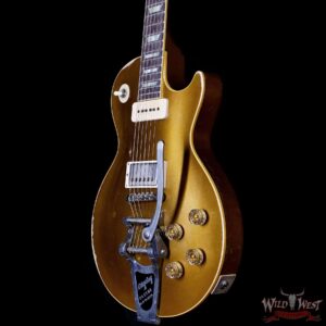 Gibson Custom Shop M2M 1955 Les Paul P90/Humbucker Rosewood Fingerboard w/ Bigsby Murphy Lab Heavy Aged Double Gold 9.20 - Image 2