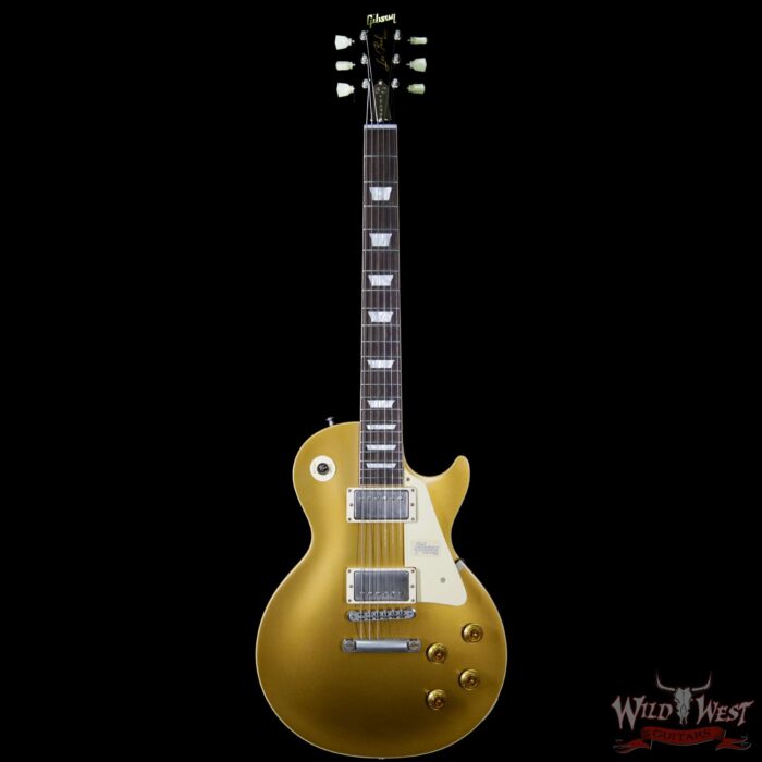 2017 Gibson Custom Shop 60th Anniversary ‘57 Goldtop Les Paul Antique Gold Dark Back VOS - Image 4
