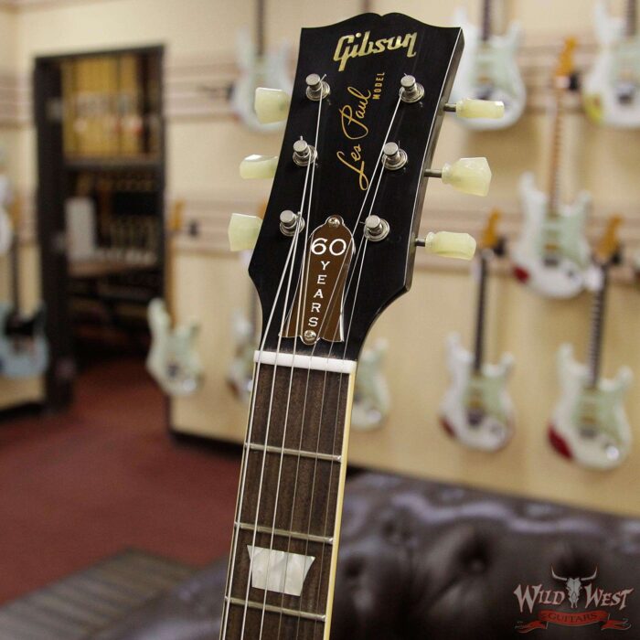 2017 Gibson Custom Shop 60th Anniversary ‘57 Goldtop Les Paul Antique Gold Dark Back VOS - Image 5
