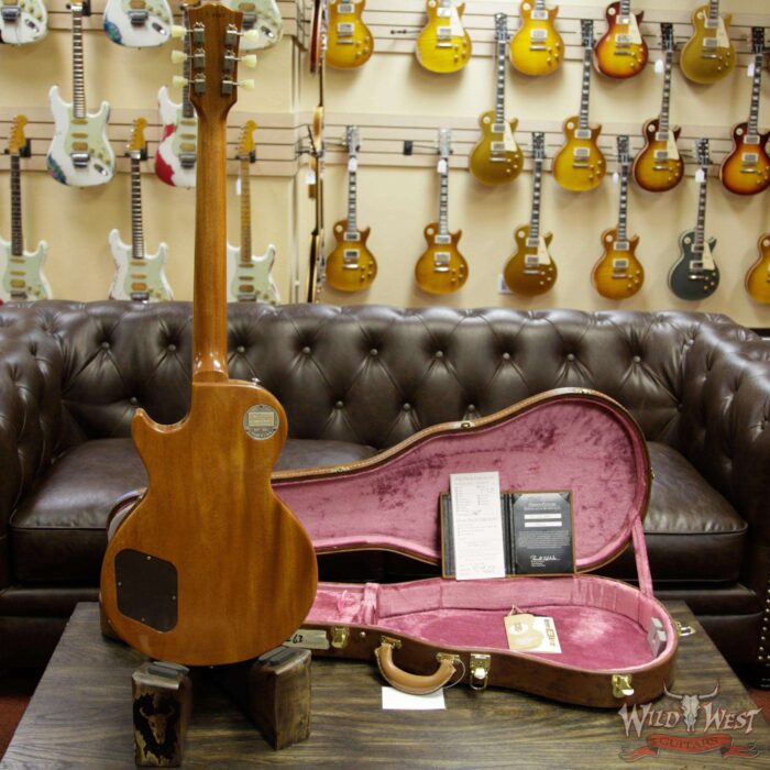 Gibson Custom Shop 1957 Les Paul Goldtop Reissue VOS ‘57 Natural Back - Image 14