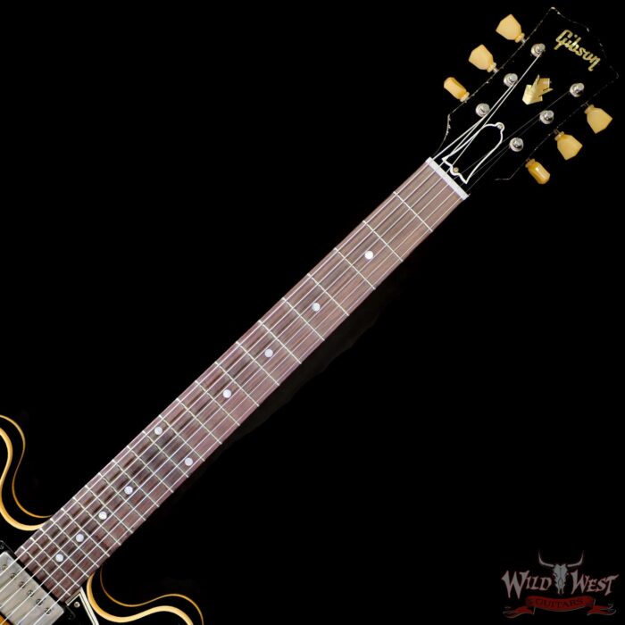 2024 NEW Gibson Custom Shop Limited Edition 1958 ES-335 Murphy Lab Heavy Aged Faded Tobacco Burst 7.85 LBS - Image 4