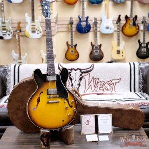 2024 NEW Gibson Custom Shop Limited Edition 1958 ES-335 Murphy Lab Heavy Aged Faded Tobacco Burst 7.85 LBS - Image 6