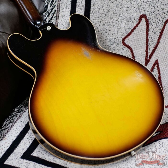 2024 NEW Gibson Custom Shop Limited Edition 1958 ES-335 Murphy Lab Heavy Aged Faded Tobacco Burst 7.85 LBS - Image 12