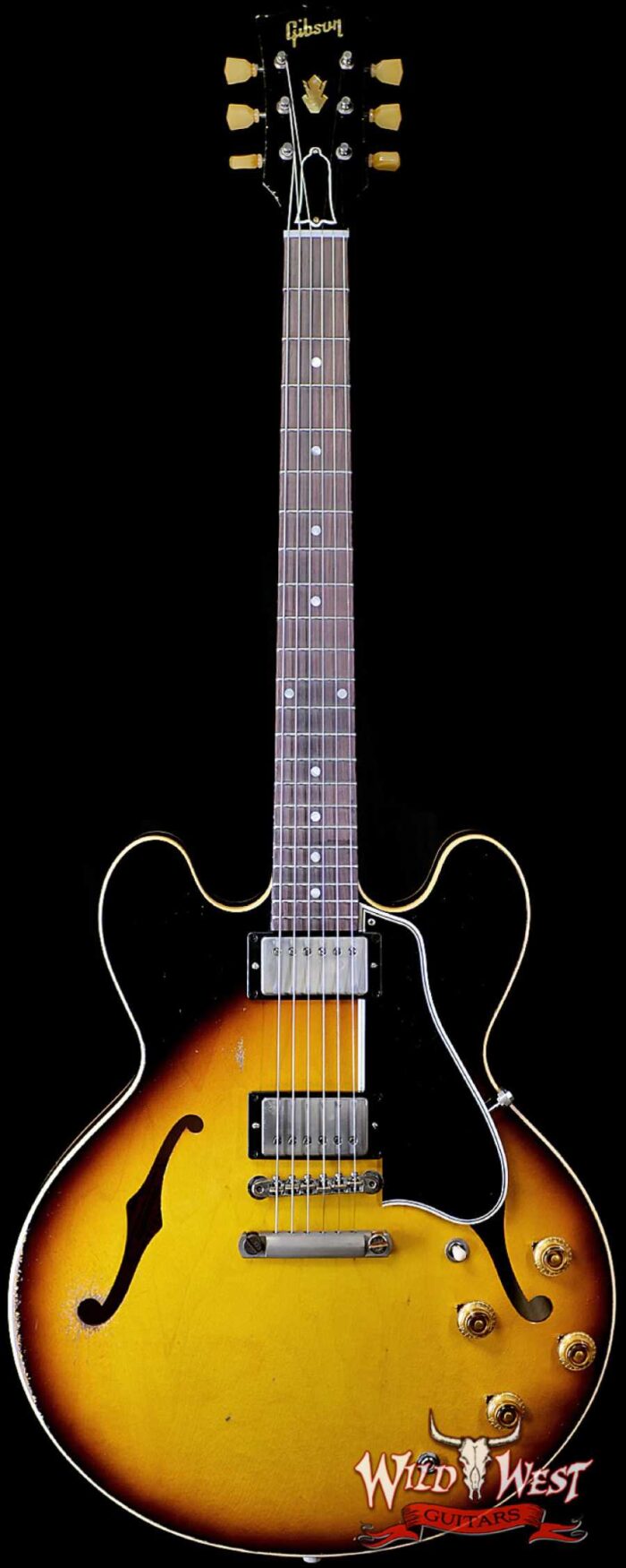 2024 NEW Gibson Custom Shop Limited Edition 1958 ES-335 Murphy Lab Heavy Aged Faded Tobacco Burst 7.85 LBS - Image 1