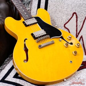 2024 NEW Gibson Custom Shop Limited Edition 1958 ES-335 Murphy Lab Heavy Aged Dirty Blonde 8.00 LBS - Image 8