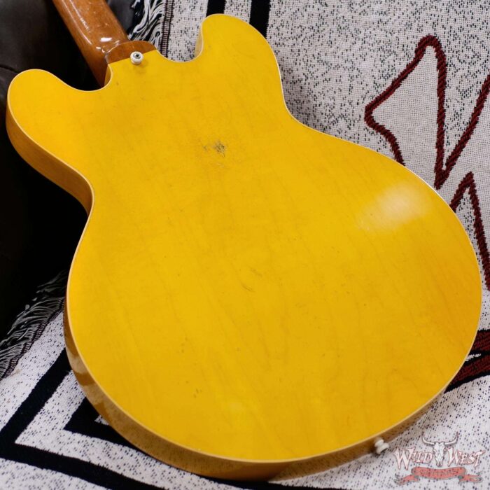 2024 NEW Gibson Custom Shop Limited Edition 1958 ES-335 Murphy Lab Heavy Aged Dirty Blonde 8.00 LBS - Image 12