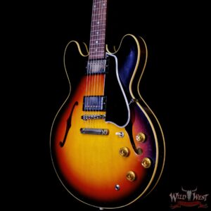 2024 NEW Gibson Custom Shop Limited Edition 1958 ES-335 Murphy Lab Light Aged Tri-Burst 8.20 LBS - Image 2