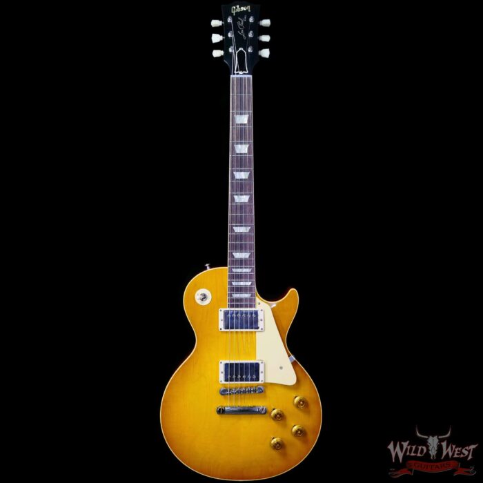 Gibson Custom Shop 1958 Les Paul Standard Reissue Lemon Burst - Image 3